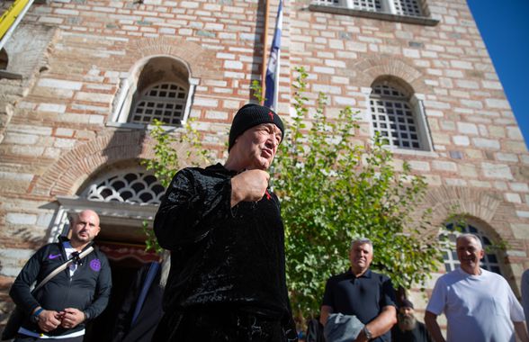 Grecii nu se miră de stilul lui Gigi Becali: „Ceva comun”