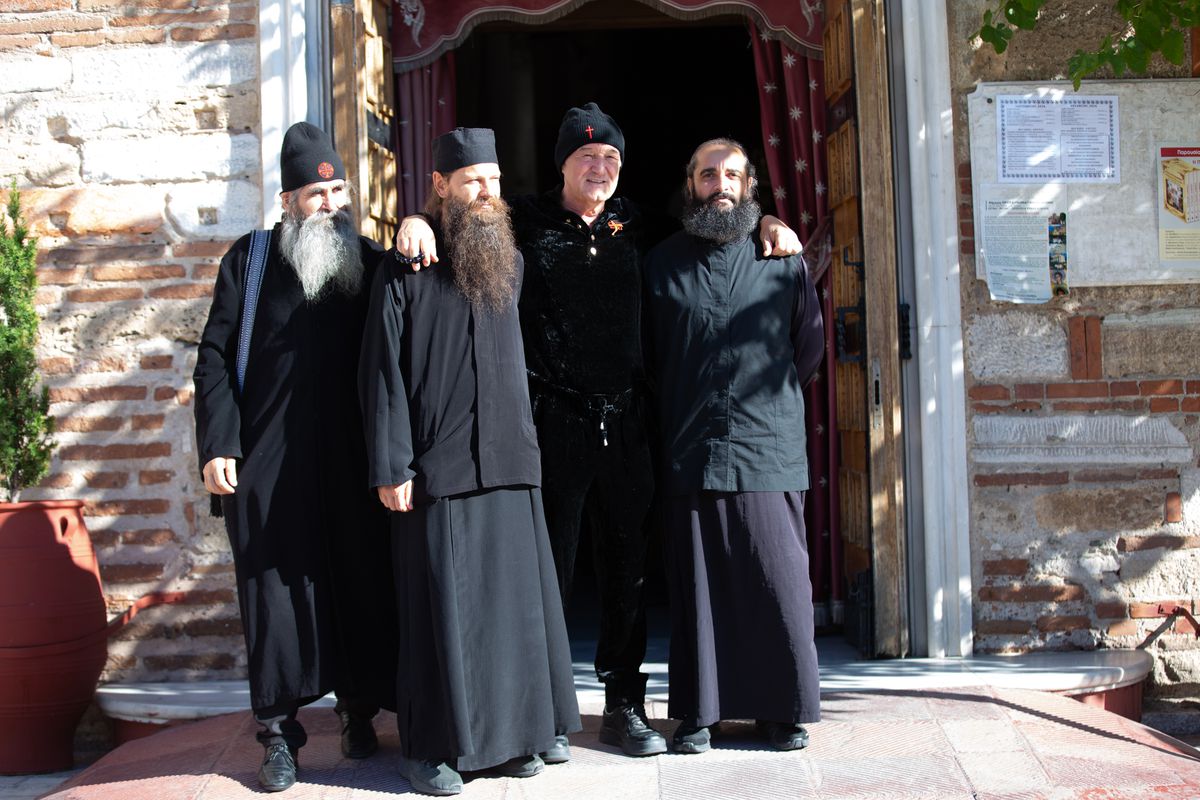 Gigi Becali la biserici