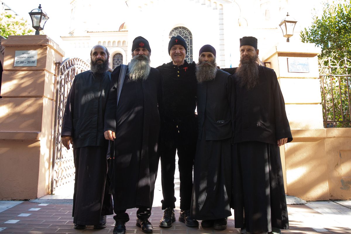 Gigi Becali la biserici