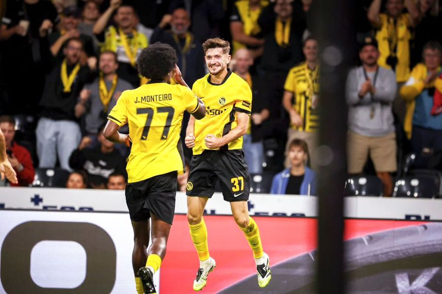 Gigovic a reușit o „doppietta” în play-off-ul cu Slovan Bratislava / Sursă foto: Facebook Românii au coșmaruri cu el! Pericolul care o paște pe FCSB cu Young Boys: cap-limpede cu apetit la gol