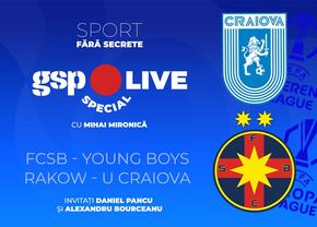 Daniel Pancu și Alexandru Bourceanu analizează FCSB - Young Boys și Rakow - Universitatea Craiova