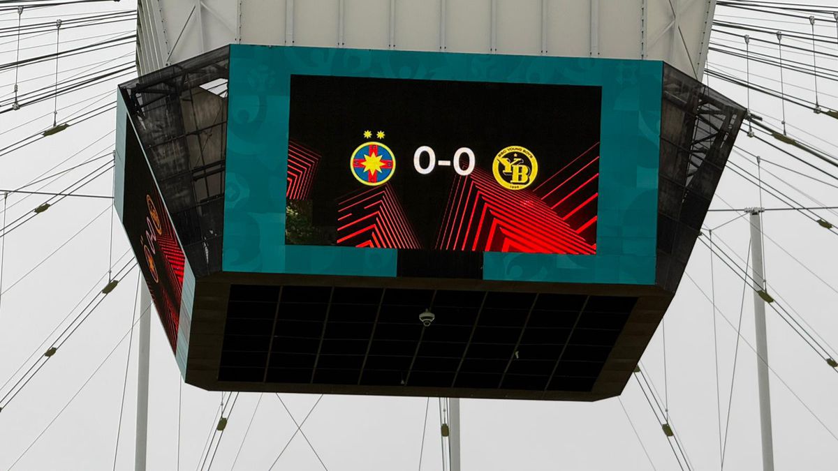 Imagini înainte de FCSB - Young Boys