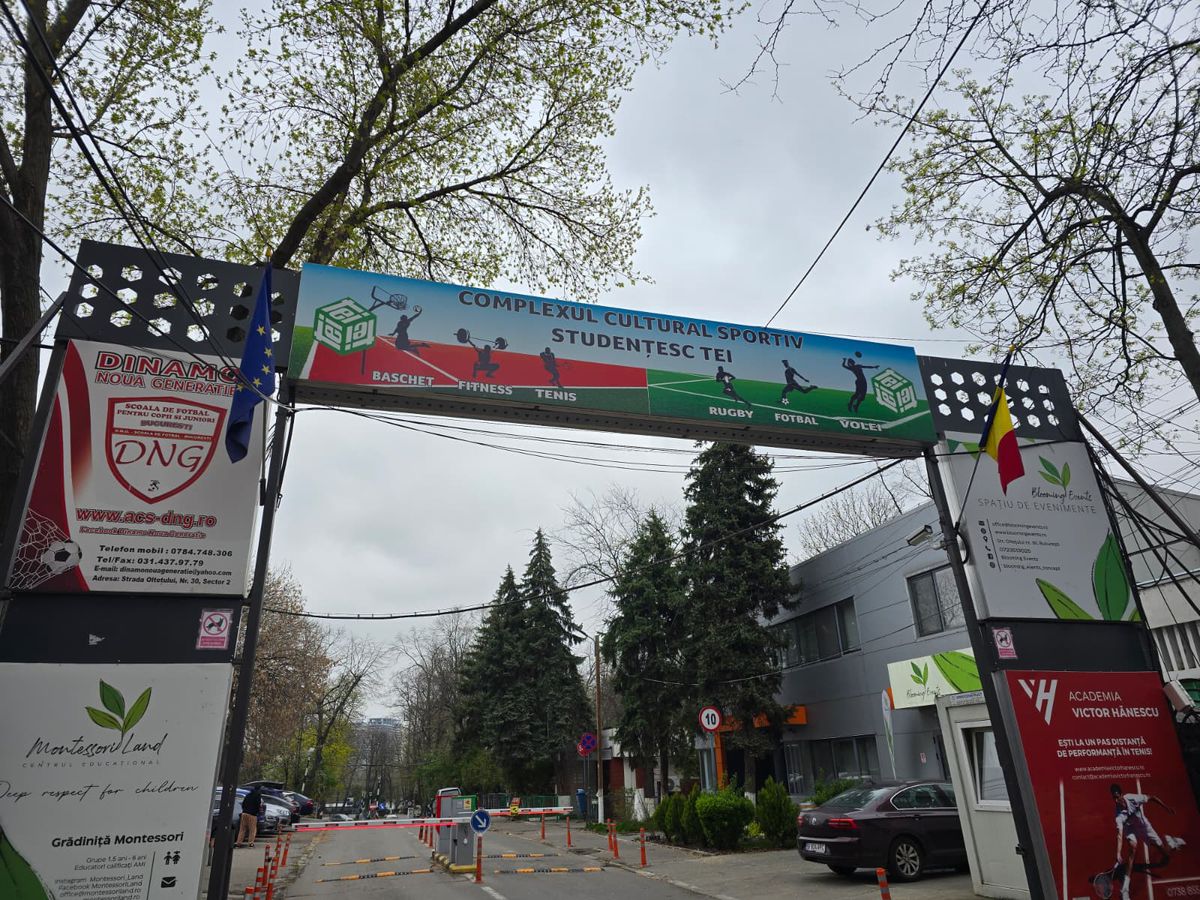 Cum arătau terenul și tribunele CCSS Tei, înainte de modernizare