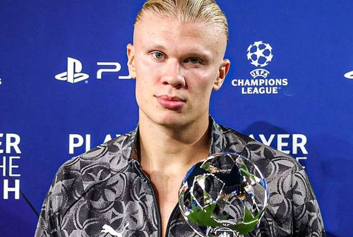 Erling Haaland, un MVP trist. FOTO: Instagram