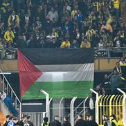 Steagurile Palestinei la Fenerbahce - Nice / Foto: Imago