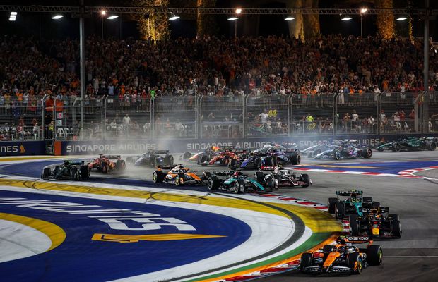 Marele Premiu de la Singapore, declarat în „pericol de căldură” » Regulă aplicată în premieră: sisteme de răcire în mașini