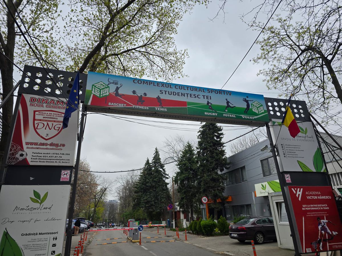 Cum arătau terenul și tribunele CCSS Tei, înainte de modernizare