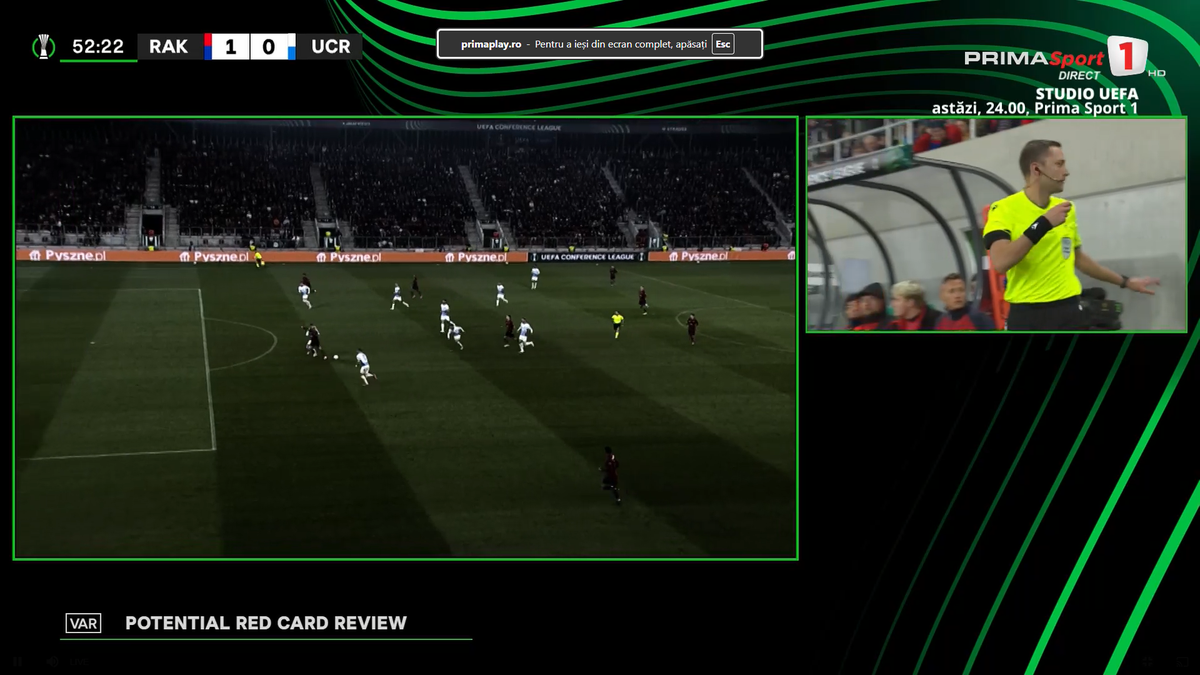 Vladimir Screciu, eliminat în Rakow - Craiova