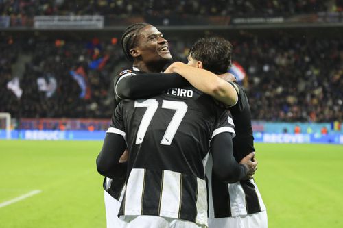 Bucuria elvețienilor la golul secund marcat de Joel Monteiro. Foto: Imago