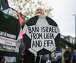 Bannere și proteste împotriva Israelului la meciurile din Europa League și Conference League