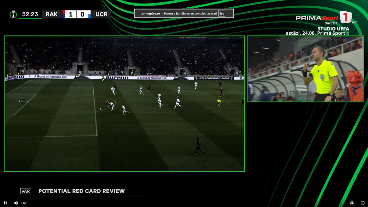 Vladimir Screciu, eliminat în Rakow - Craiova