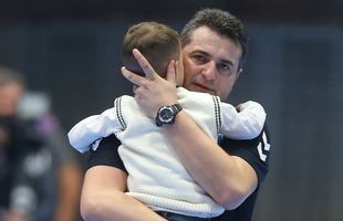 SCM RM. VÂLCEA - BUDUCNOST 20-21 // Florentin Pera, moment emoționant alături de fiul său: „Nu plânge, tati!”
