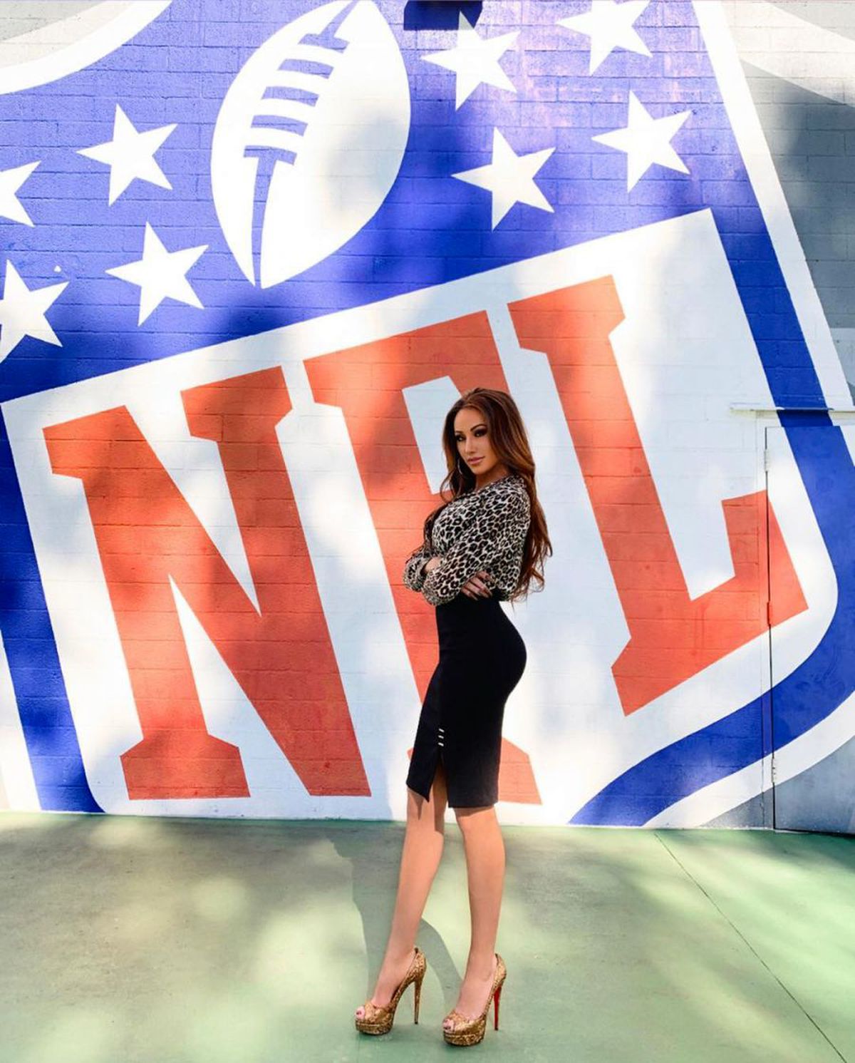 FOTO Holly Sonders, reporter la Fox Sports, i-a lăsat pe toți cu gura căscată! Cum a apărut pe stradă