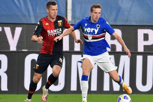 Sampdoria - Genoa s-a încheiat la egalitate, 1-1 // foto: Guliver/gettyimages