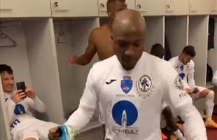 VIDEO Jucătorii lui Gaz Metan au sărbătorit victoria cu CFR Cluj pe ritmuri de manele » Cine a dat tonul petrecerii