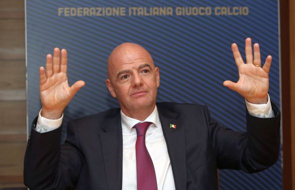 Gianni Infantino are COVID-19 » Cum se simte președintele FIFA + mesajul trimis din auto-izolare