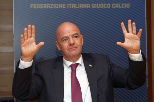 Gianni Infantino are COVID-19. foto: Guliver/Getty Images