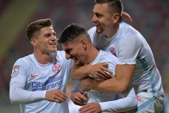 FCSB a învins-o pe Chindia Târgoviște, scor 2-0, în epilogul rundei #9 din Liga 1.