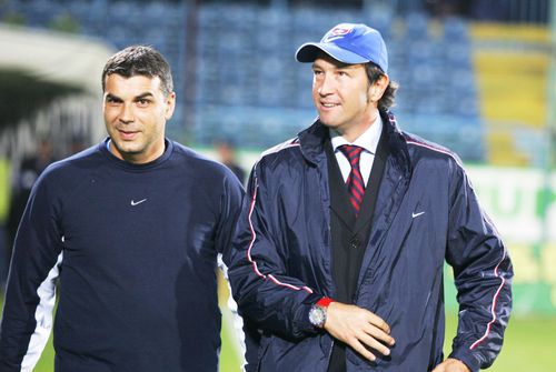 Cosmin Olăroiu și Walter Zenga au antrenat FC Național, FOTO: GSP