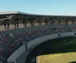 Imagini noi cu stadionul „Municipal” din Sibiu // foto: captură YouTube @ CON-A