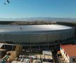 Imagini noi cu stadionul „Municipal” din Sibiu // foto: captură YouTube @ CON-A