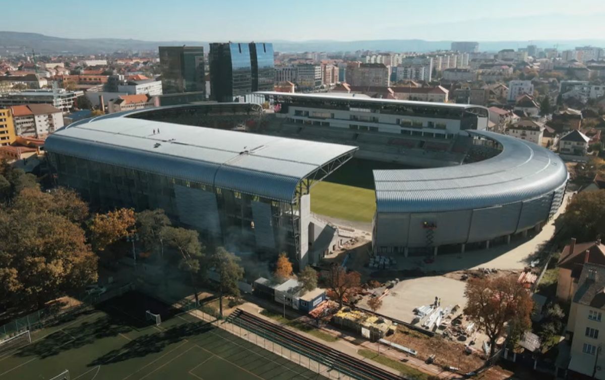 E gata stadionul: pe 10 decembrie îl inaugurează! Duel din Liga 1 special ales