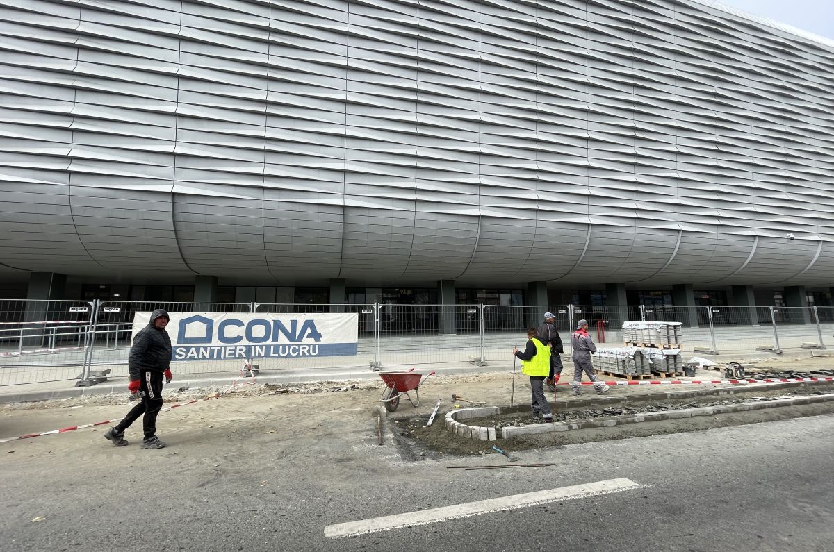 Imagini noi cu stadionul din Liga 1 în care s-au investit aproape 30 de milioane de euro: „Ne apropiem de finalizare!”