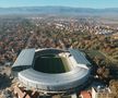 Imagini noi cu stadionul „Municipal” din Sibiu // foto: captură YouTube @ CON-A