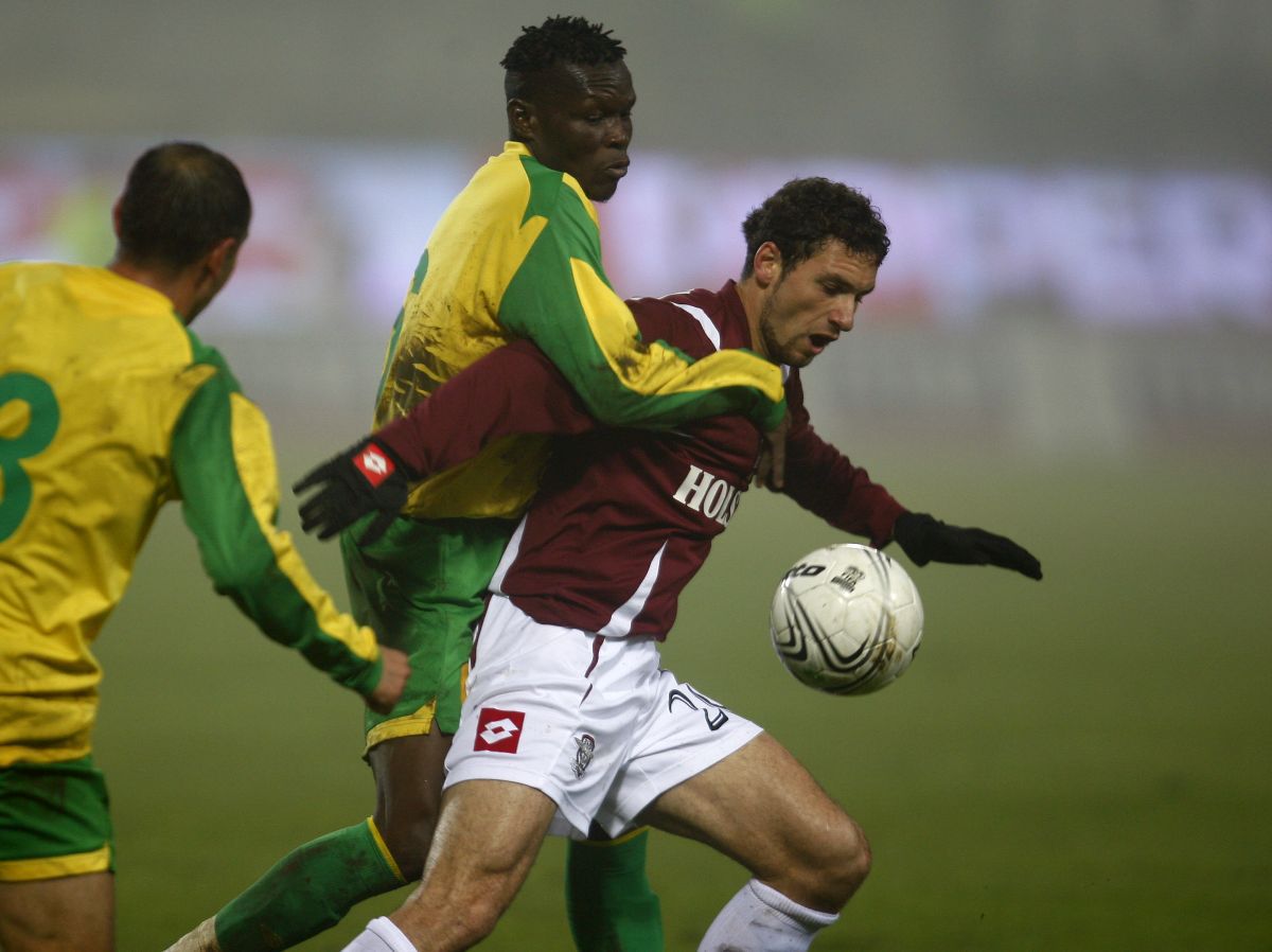 Lucian Burdujan - imagini de arhivă cu fostul atacant de la Rapid și FCSB