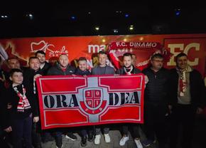 Atmosferă de derby la sosirea lui Dinamo la Oradea. Cum au reacționat „câinii” la vederea lui Ovidiu Burcă