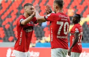 Victorie pentru Șumudică! Denis Drăguș a marcat în meciul câștigat la scor de Gaziantepspor în Cupa Turciei