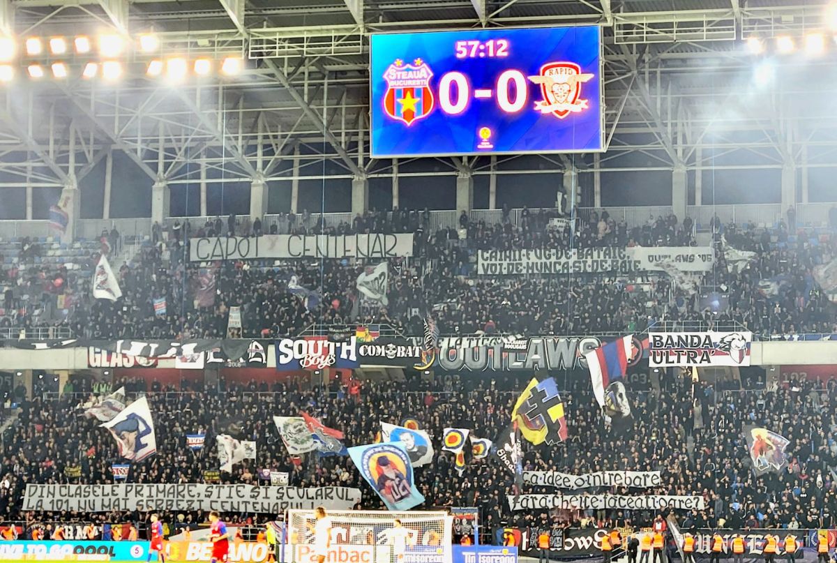 S-au contrazis în studio privind numărul fanilor CSA Steaua prezenți cu Rapid: „Foarte mulți!” vs. „Din cale afară de puțini”