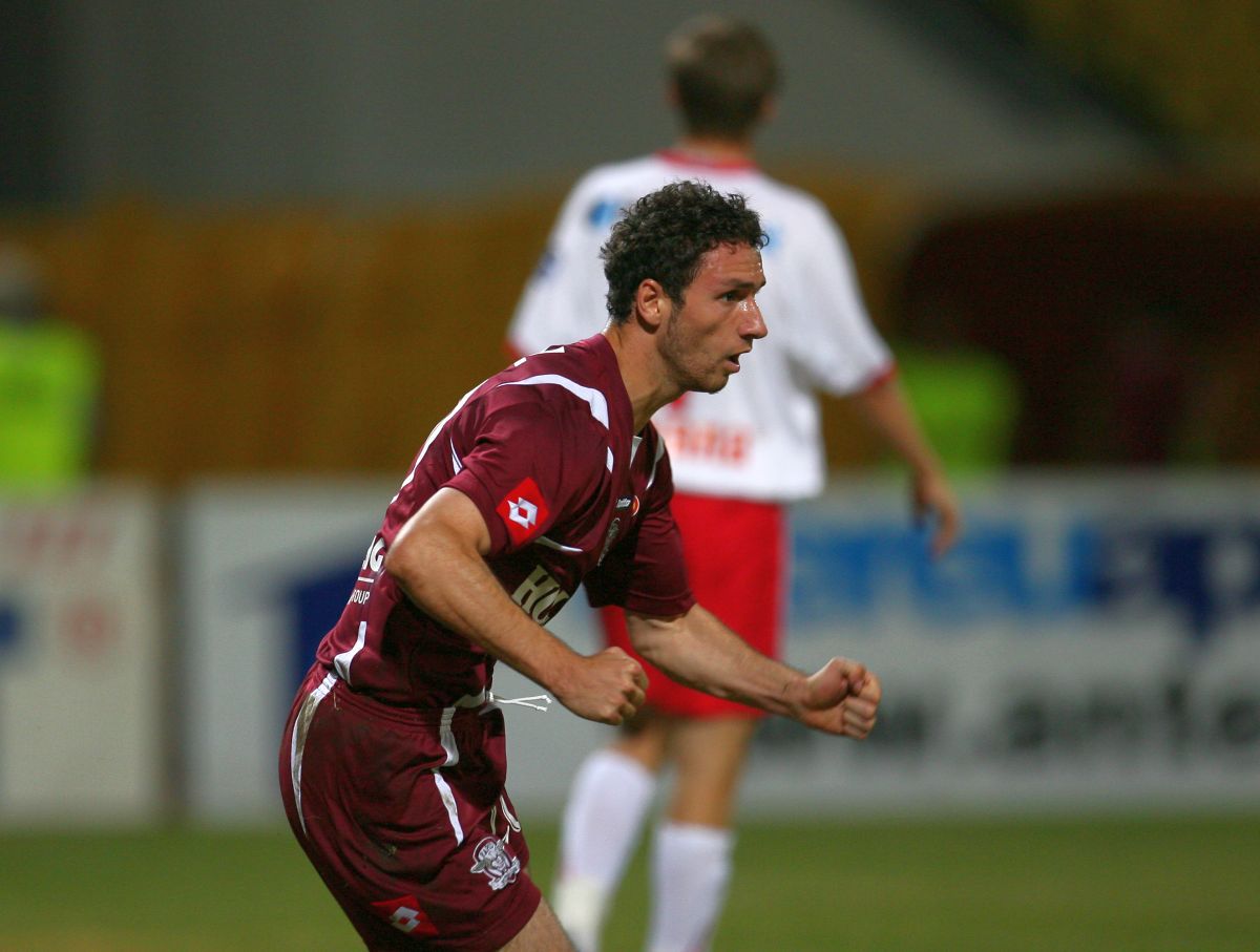 Lucian Burdujan - imagini de arhivă cu fostul atacant de la Rapid și FCSB