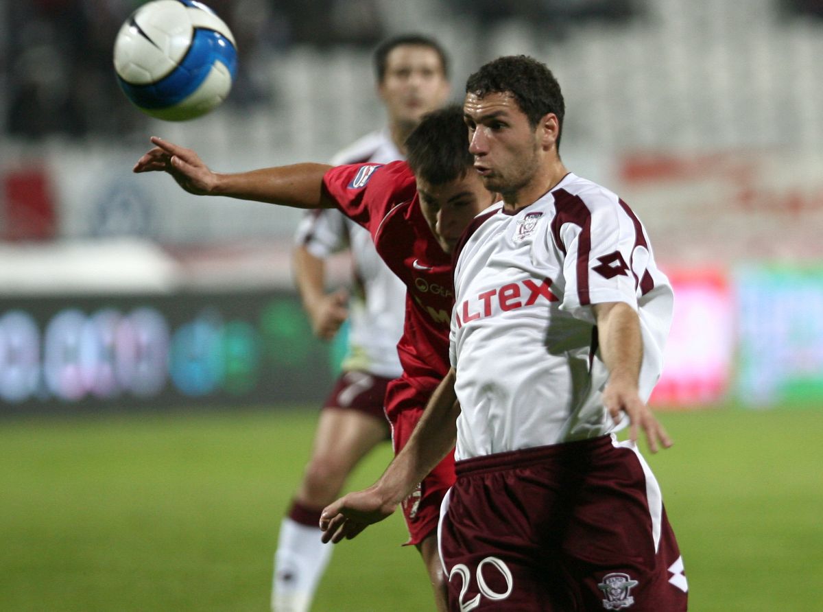 Lucian Burdujan - imagini de arhivă cu fostul atacant de la Rapid și FCSB