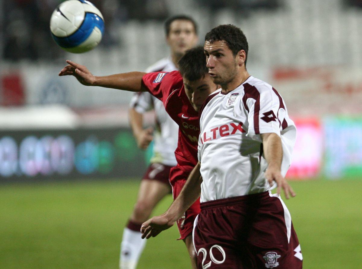 Lucian Burdujan - imagini de arhivă cu fostul atacant de la Rapid și FCSB