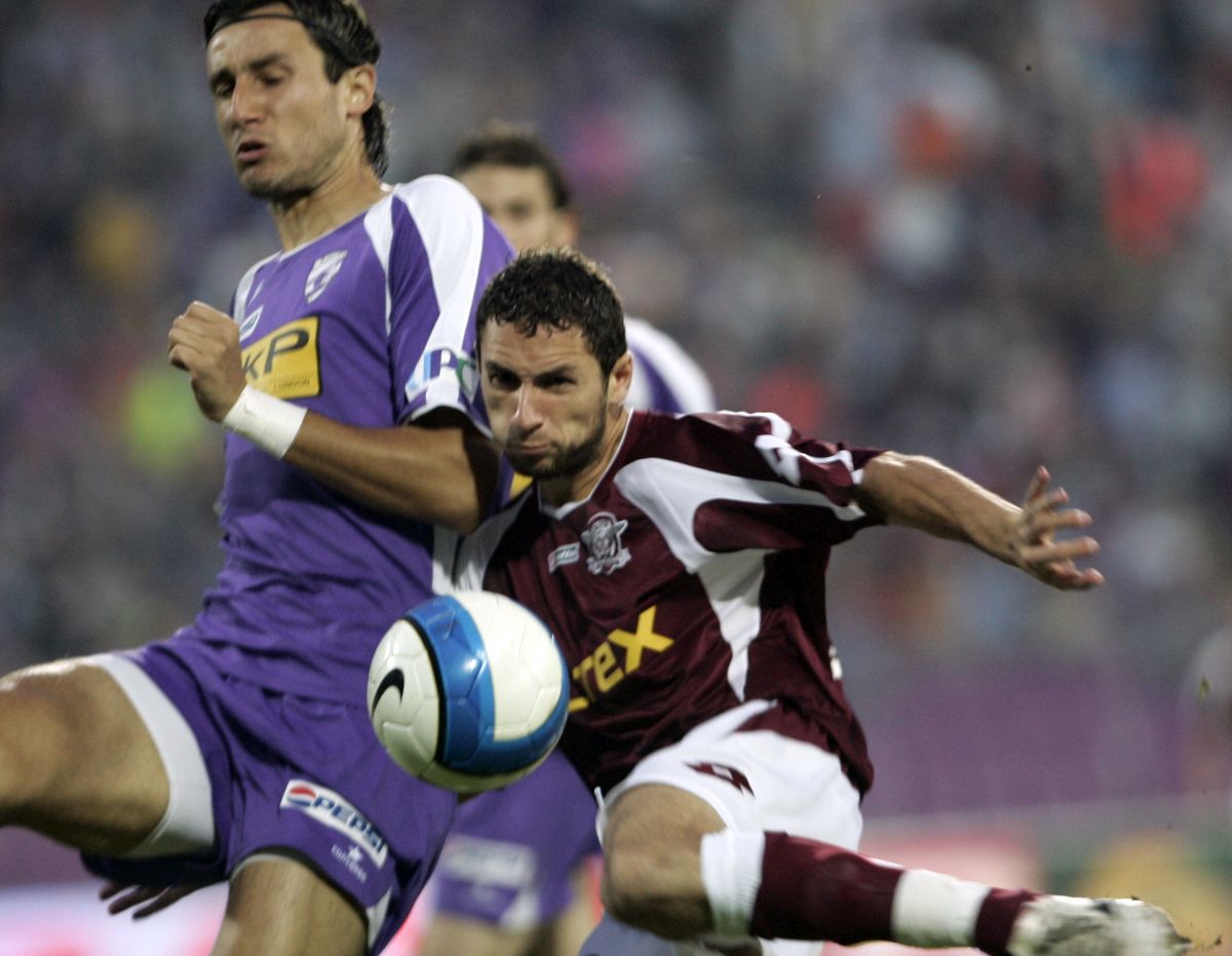 Lucian Burdujan - imagini de arhivă cu fostul atacant de la Rapid și FCSB