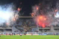 Atmosferă de UNTOLD la derby-ul Clujului: artificii, torțe, scenografie și un vibe de clasă