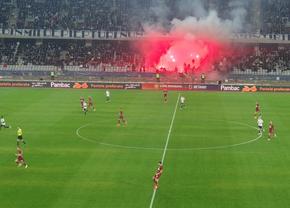 U Cluj - CFR Cluj, derby în grupele Cupei României, are loc ACUM. Spectacol în tribune
