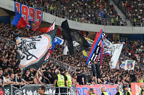 Suporterii FCSB pe noul Stadion Steaua