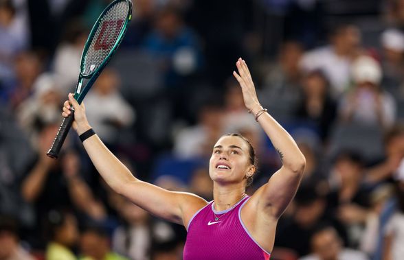 Sabalenka, victorie în deschiderea WTA Finals » Moment ciudat la final: adversara nu și-a dat seama că s-a terminat meciul!