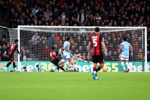 Bournemouth - Manchester City, duel din etapa a 10-a în Premier League » Gazdele au deschis scorul pe Vitality Stadium