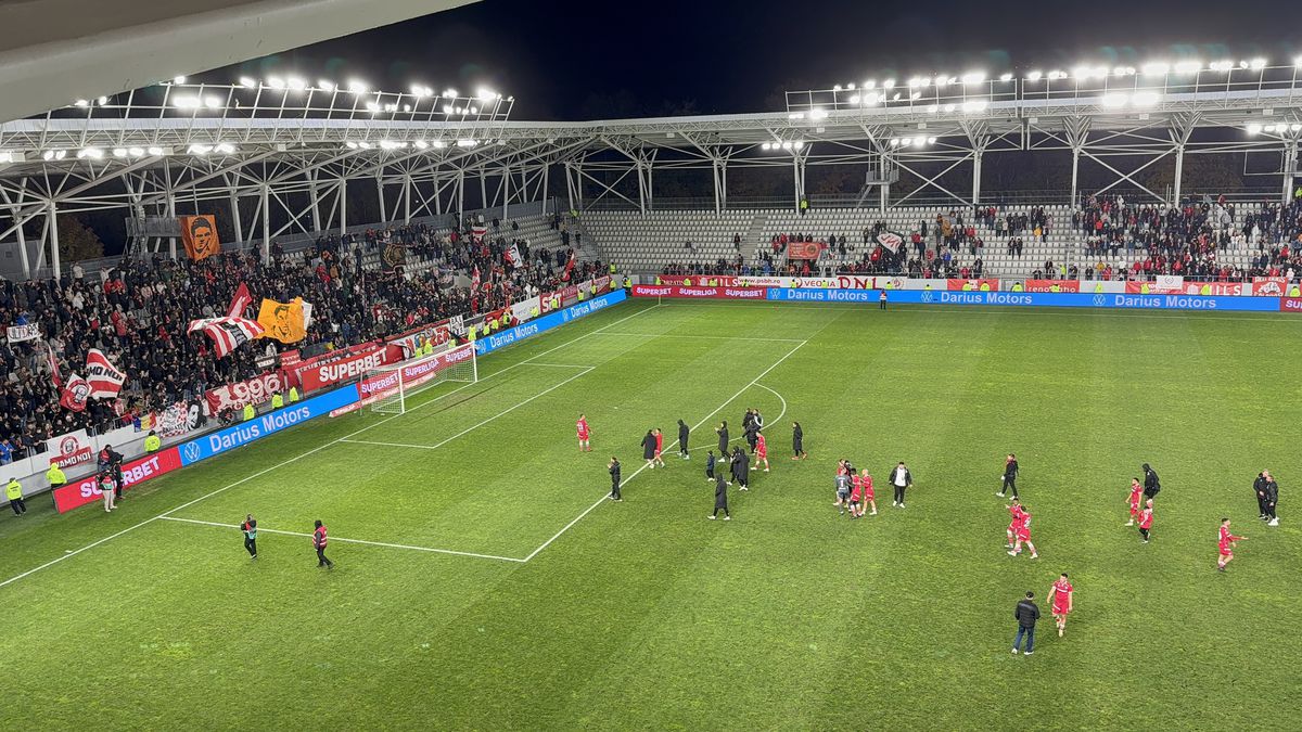 Florentin Petre la finalul meciului Dinamo - UTA / FOTO: GSP.ro