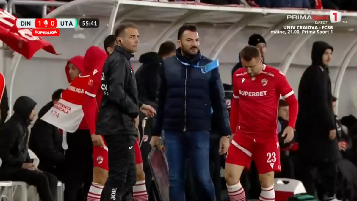 Josue Homawoo, accidentat în Dinamo - UTA Arad