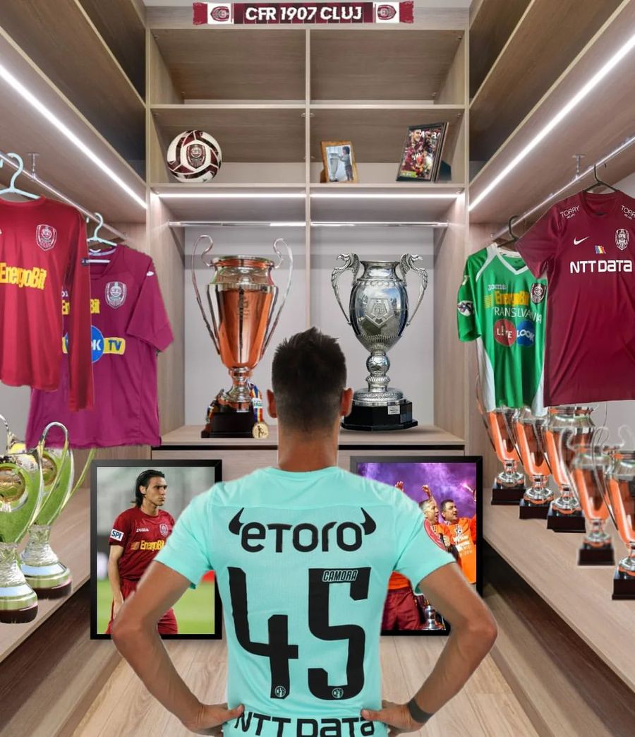 Mario Camora, trofeele și amintirile unei cariere remarcabile. Foto: Instagram Mario Camora, interviu de gală după 400 meciuri în Liga 1: „Dacă cineva ar vrea să mă șteargă din istoria lui CFR, n-ar avea cum” + „Le dădeam bani colegilor ca să mănânce”