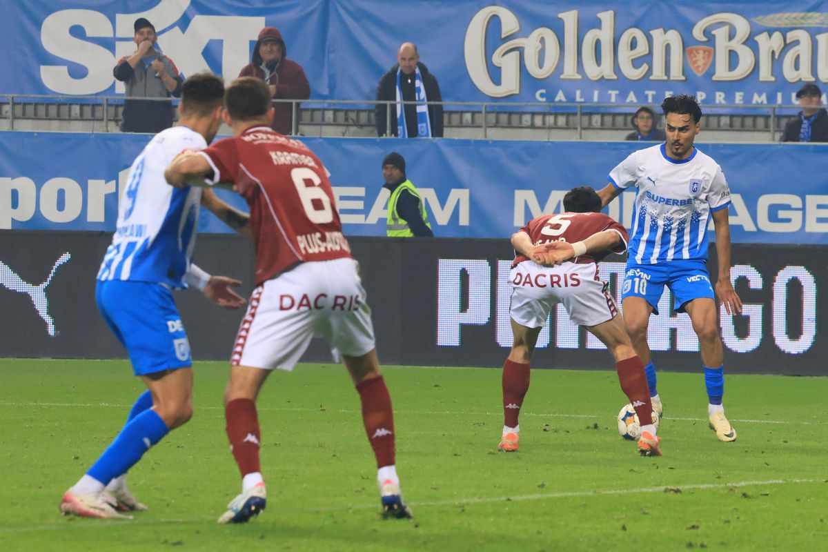 Universitatea Craiova - Rapid, imagini de meci / Ionuț Iordache (GSP)