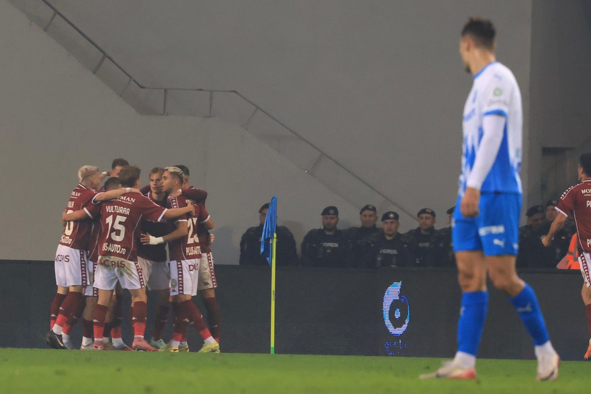 Universitatea Craiova - Rapid, imagini de meci / Ionuț Iordache (GSP)