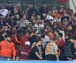 Scandal în galeria la Rapidului în timpul meciului cu Universitatea Craiova // FOTO: Ionuț Iordache (GSP)