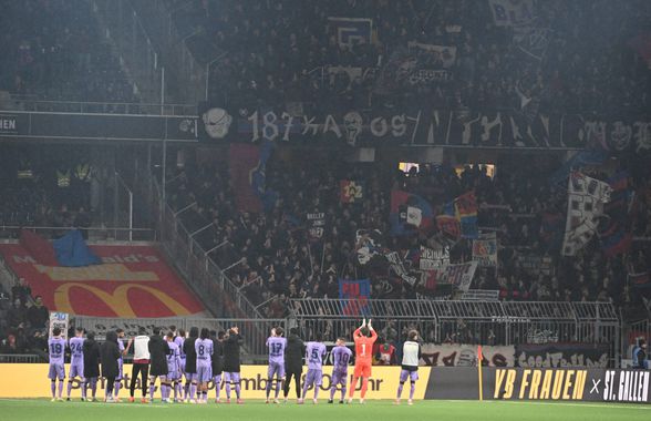 FC Basel, viitoarea adversară a FCSB-ului în Europa League, s-a împiedicat înaintea duelului direct