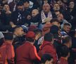 Scandal în galeria la Rapidului în timpul meciului cu Universitatea Craiova // FOTO: Ionuț Iordache (GSP)