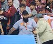 Scandal în galeria la Rapidului în timpul meciului cu Universitatea Craiova // FOTO: Ionuț Iordache (GSP)